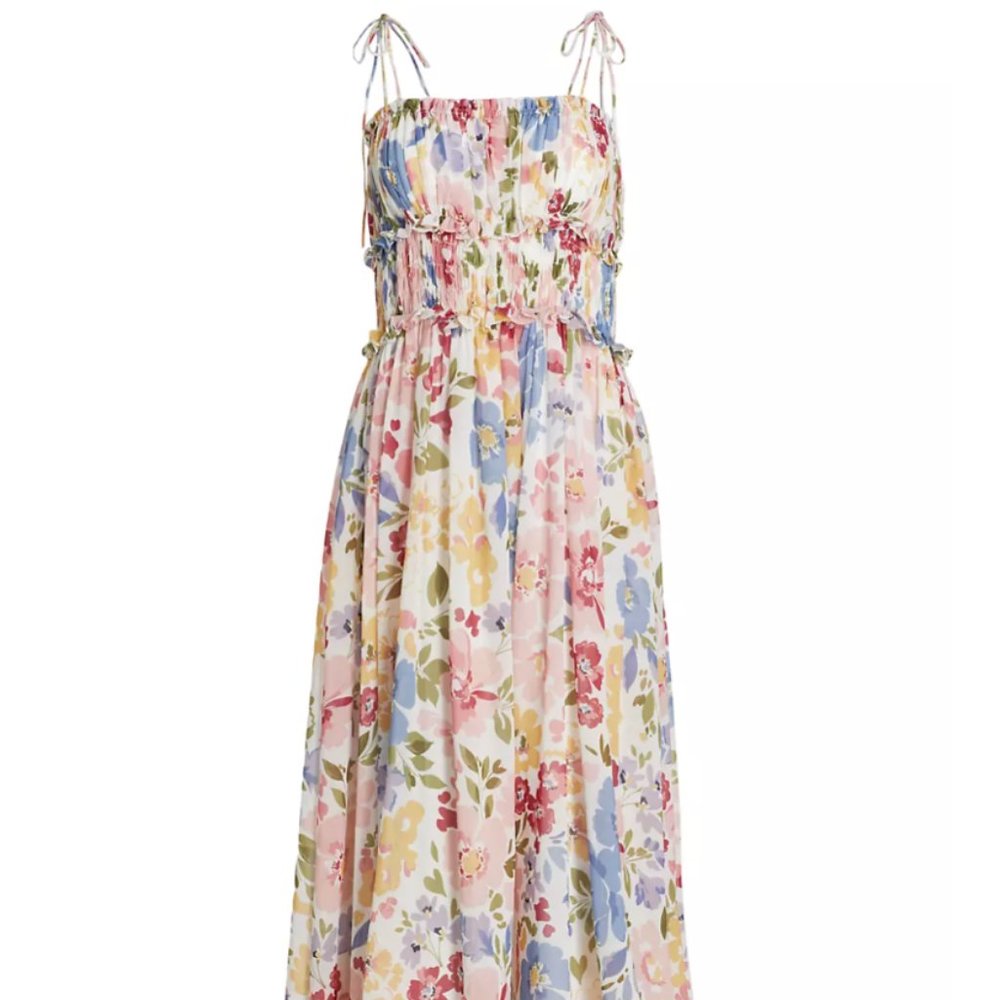 En Saison Constantia Floral Chiffon Dress - New With Tags